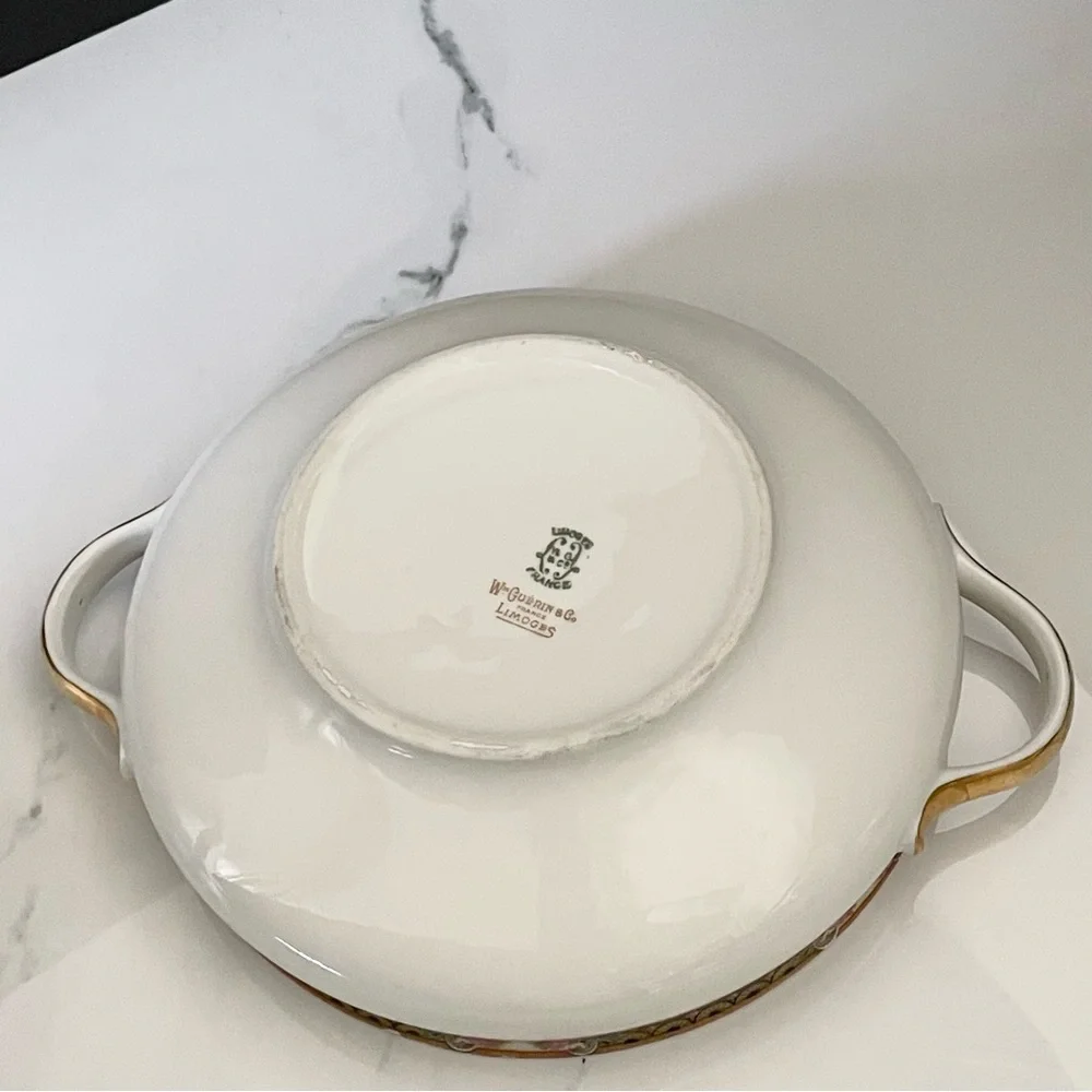 Round Serving Dish (no lid) - Guerin Limoges